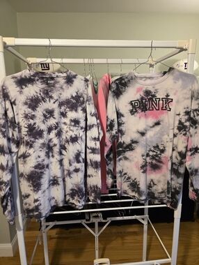 Victoria Secrets pink Long Sleeeve Shirts.